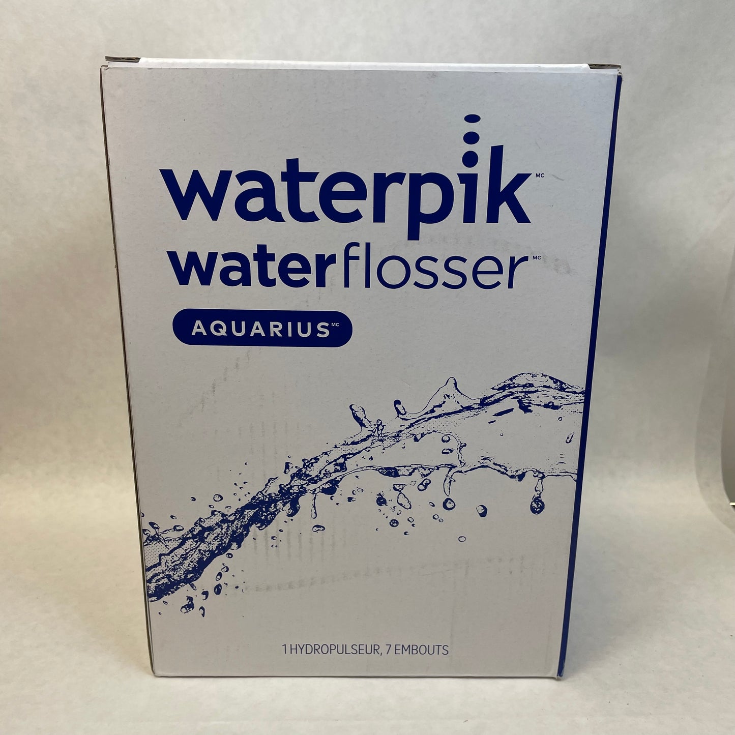 New Waterpik Water Flosser Aquarius Professional Water Flosser WP-662CD Black