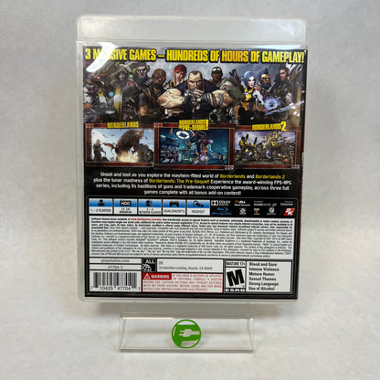 Borderlands Triple Pack (Sony PlayStation 3 PS3, 2015)