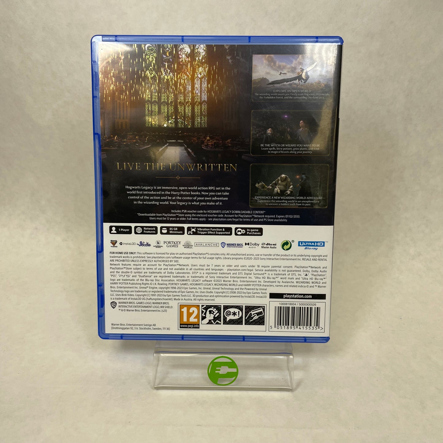 Hogwarts Legacy PEGI Disc (Sony PlayStation 5 PS5, 2023)
