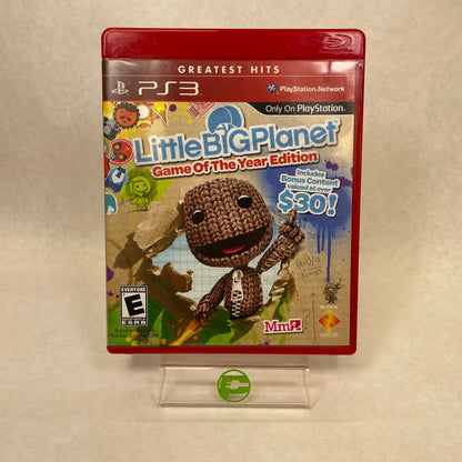 Little Big Planet Game of The Year Edition (Sony PlayStation 3 PS3, 2007)