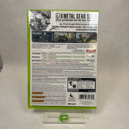 Metal Gear Solid HD Collection (Xbox 360, 2011)