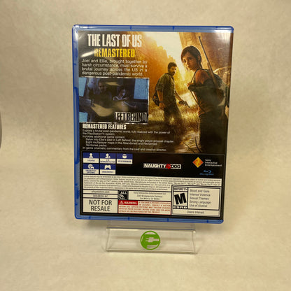 The Last of Us Remastered (Sony PlayStation 4 PS4, 2019)