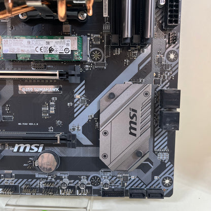 MSI B450 TOMAHAWK AM4 ATX Ryzen 7 3700x Intel NVMe 1TB SSD T Force Vulcan Z DDR4