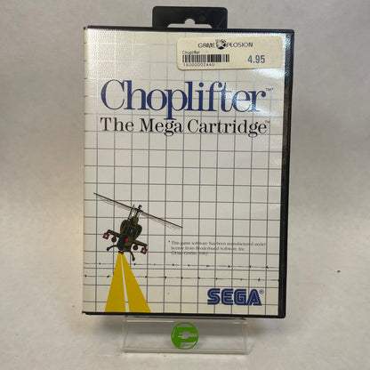 Choplifter (Sega Master System, 1982)