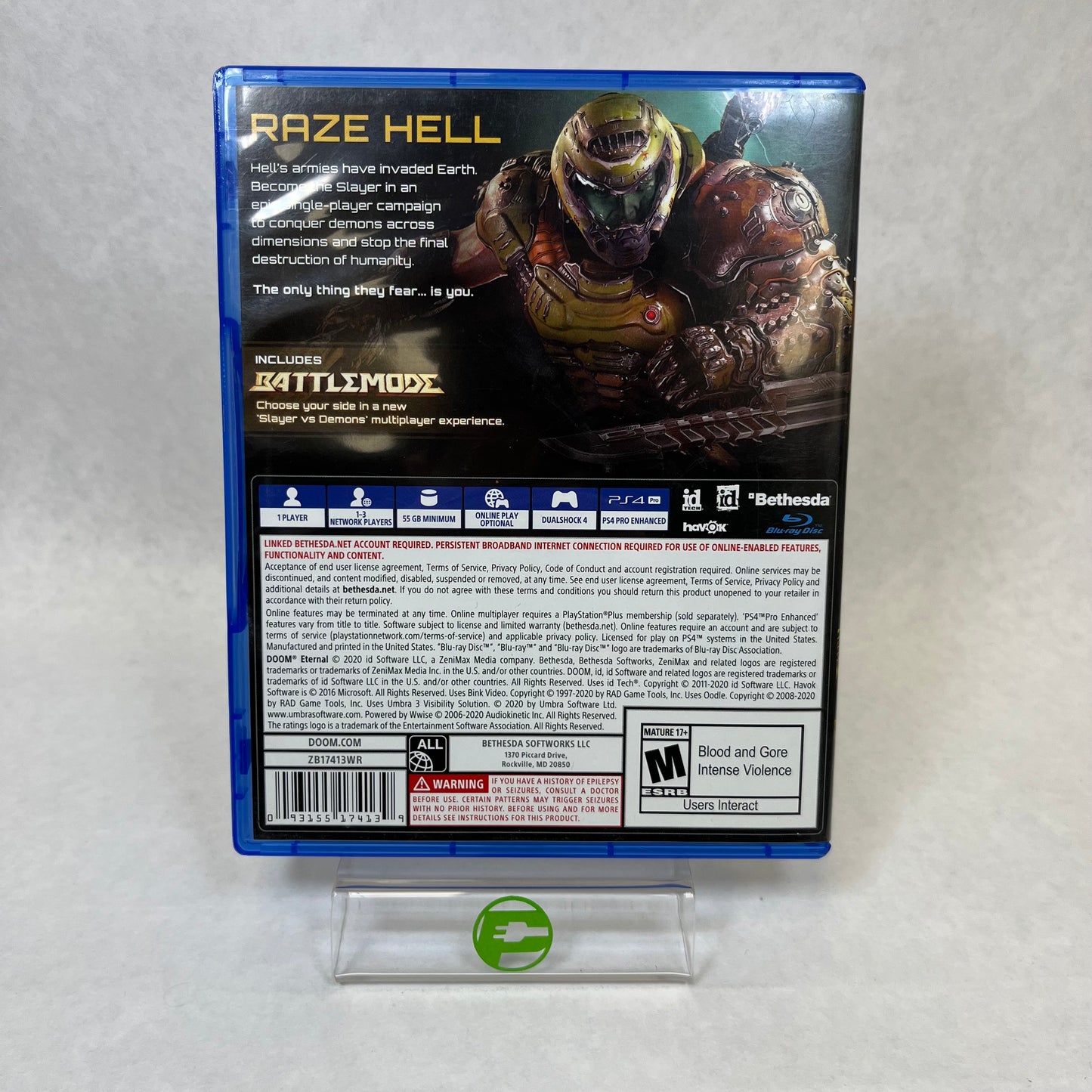 Doom Eternal (Sony PlayStation 4 PS4, 2020)