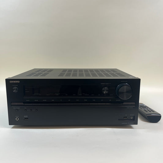 Onkyo 7 Point 2 Channel Network AV Receiver W/ Remote Control  TX NR737