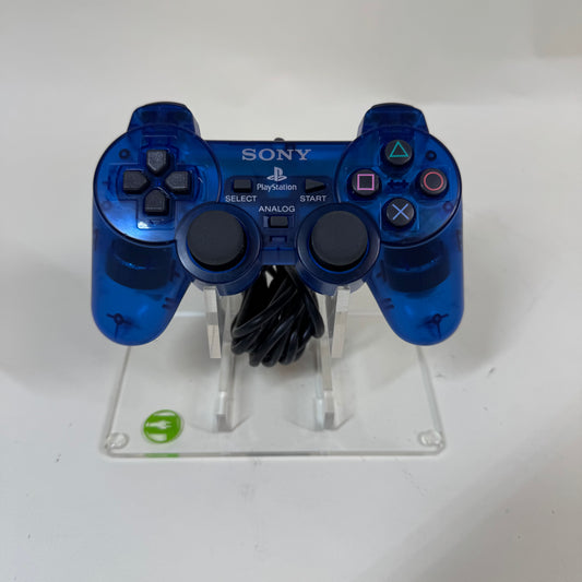 Sony Blue OEM Dualshock 2 Wired  Controller SCPH-10010