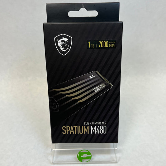 New MSi Spatium M480 1TB PRO PCIE 4.0 NVME M.2