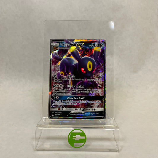 Pokémon TCG Sun & Moon Base Set Umbreon GX Ultra Rare 80/149 English