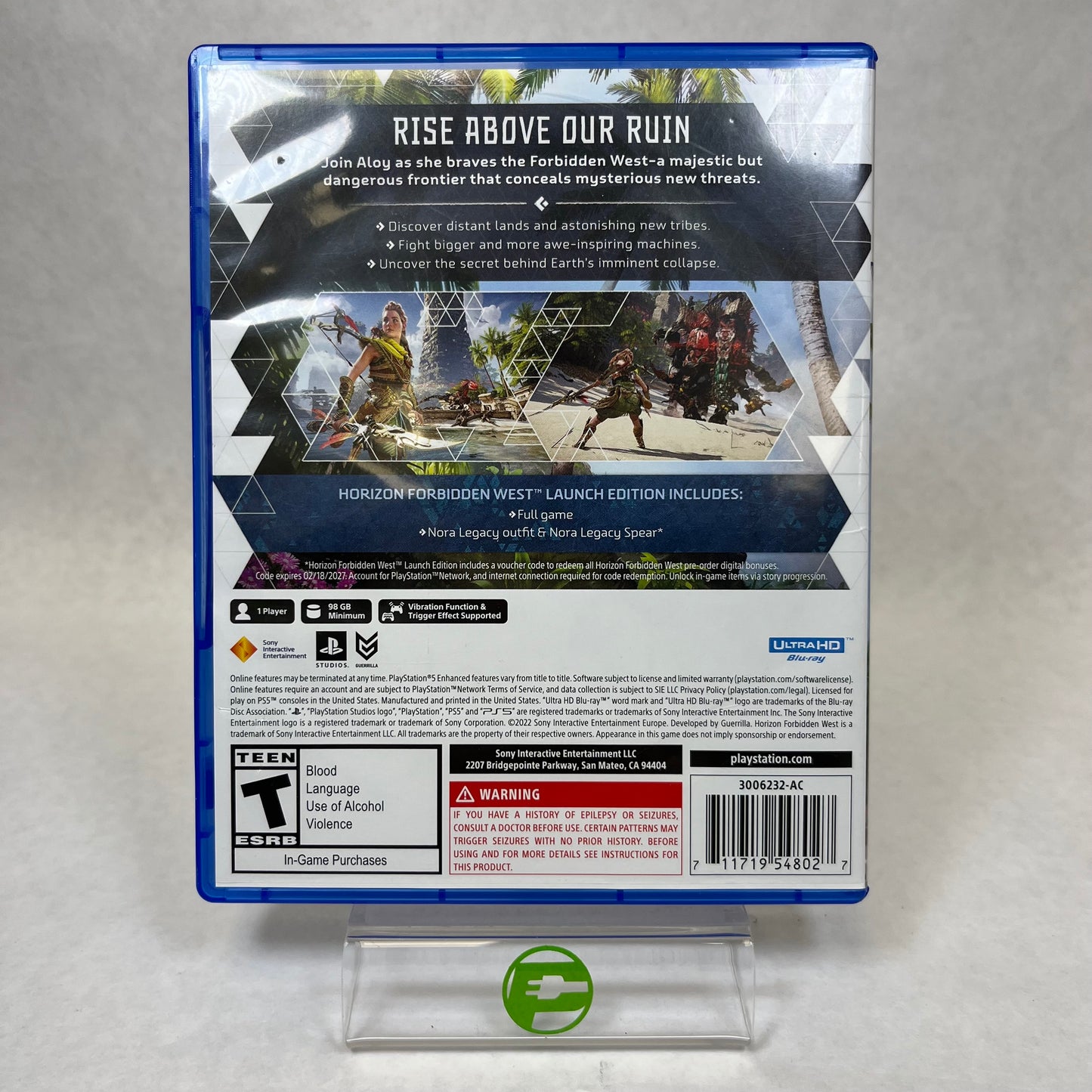 Horizon Forbidden West [Launch Edition] (Sony PlayStation 5 PS5, 2022)