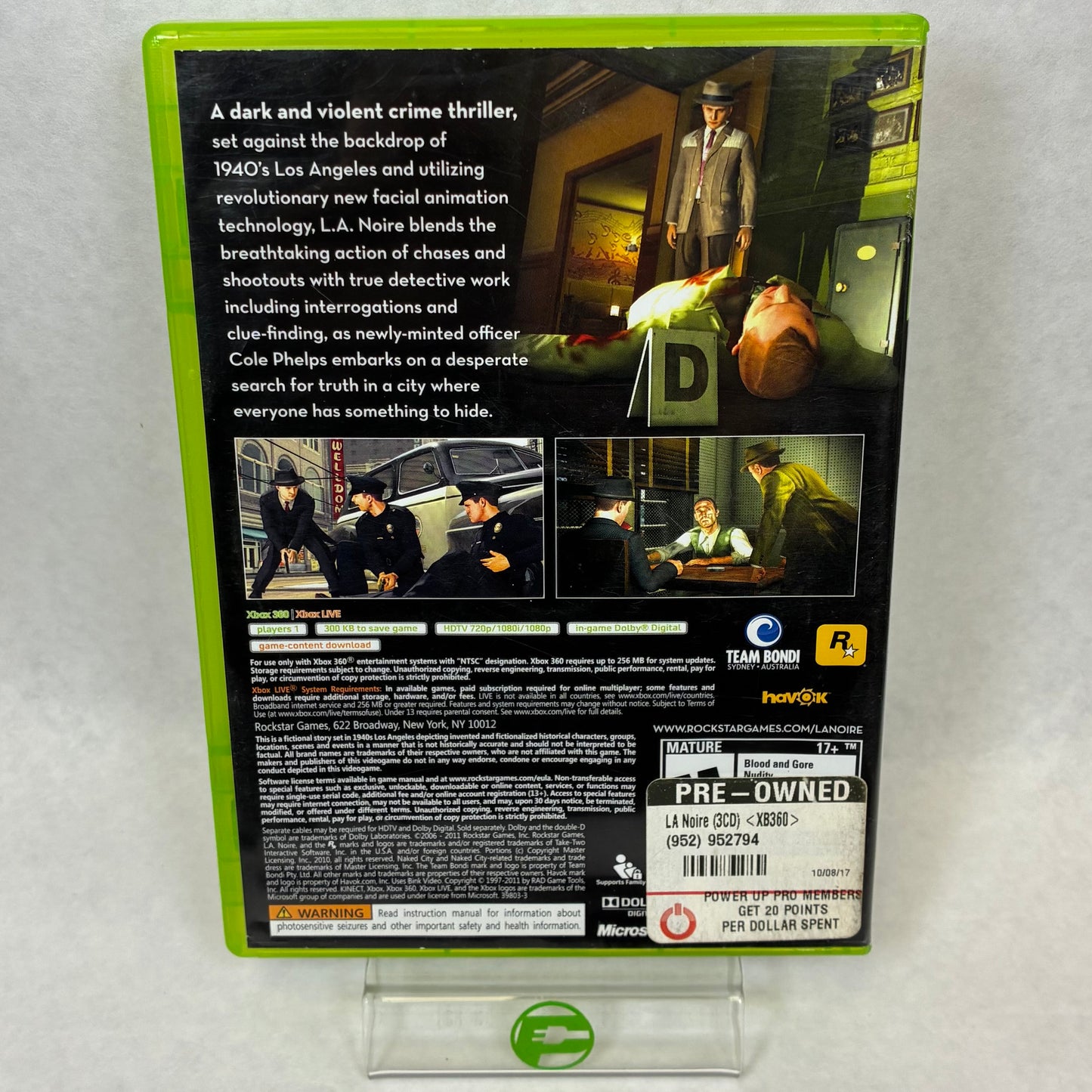 L.A. Noire (Xbox 360, 2011)