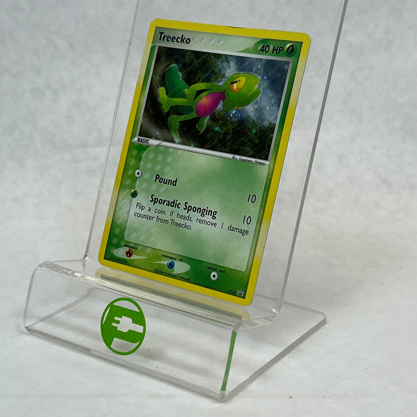 Pokémon TCG EX Deck Tin Promo Treecko 016 Holo English