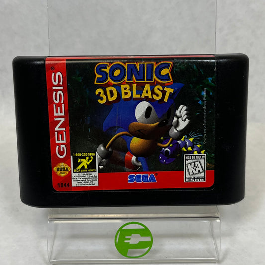 Sonic 3D Blast (Sega Genesis, 1996) Cartridge Only