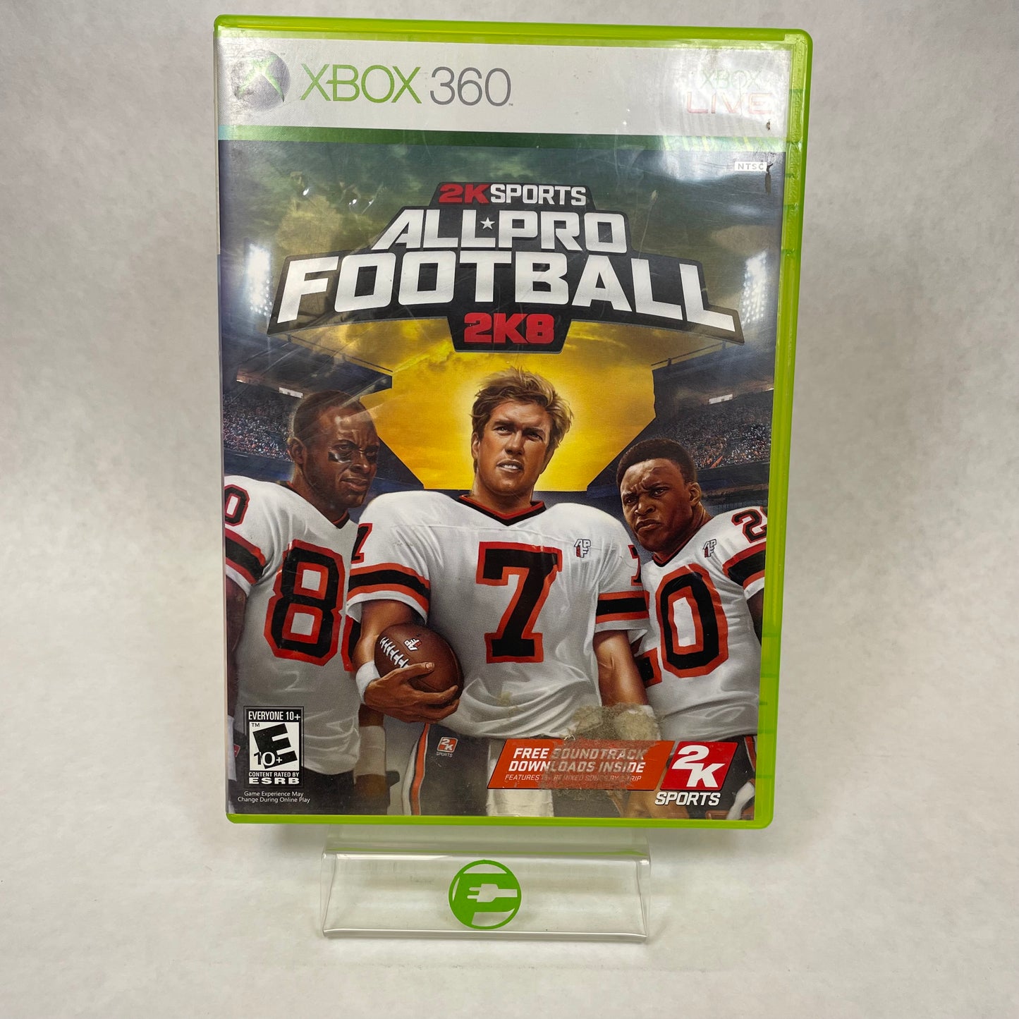 2K Sports All Pro Football 2K8 (Microsoft Xbox 360, 2007)
