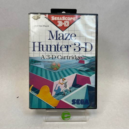 Maze Hunter 3-D (Sega Master System, 1988)