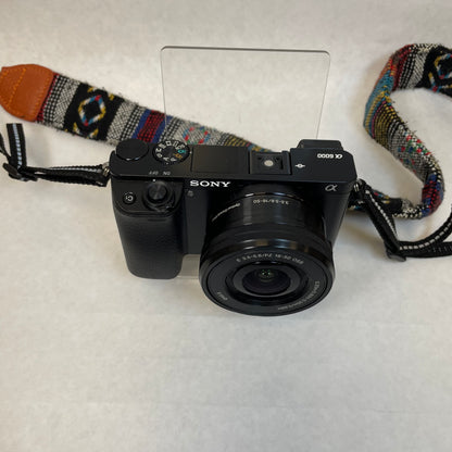 Sony Alpha A6000 24.3MP Digital SLR DSLR Camera ?963 Shutter Count w/ Lens
