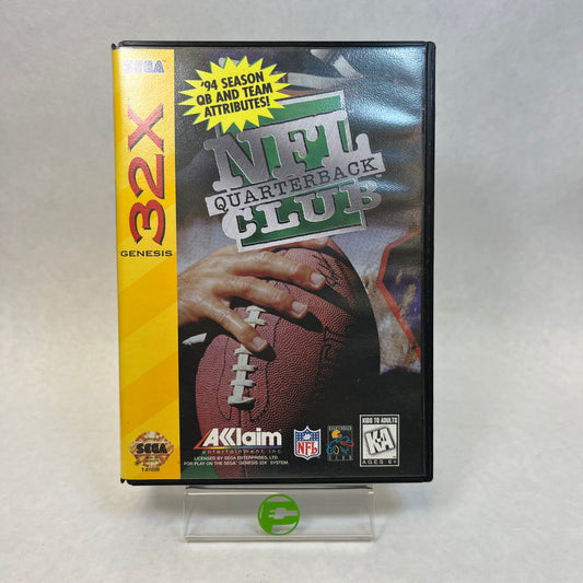 NFL Quarterback Club (Sega 32X, 1993)