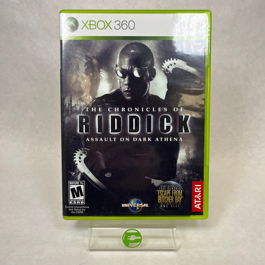 Chronicles of Riddick: Assault on Dark Athena (Xbox 360, 2009)