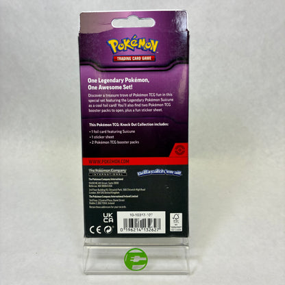 New Pokémon TCG Knockout Collection Booster Pack Suicune