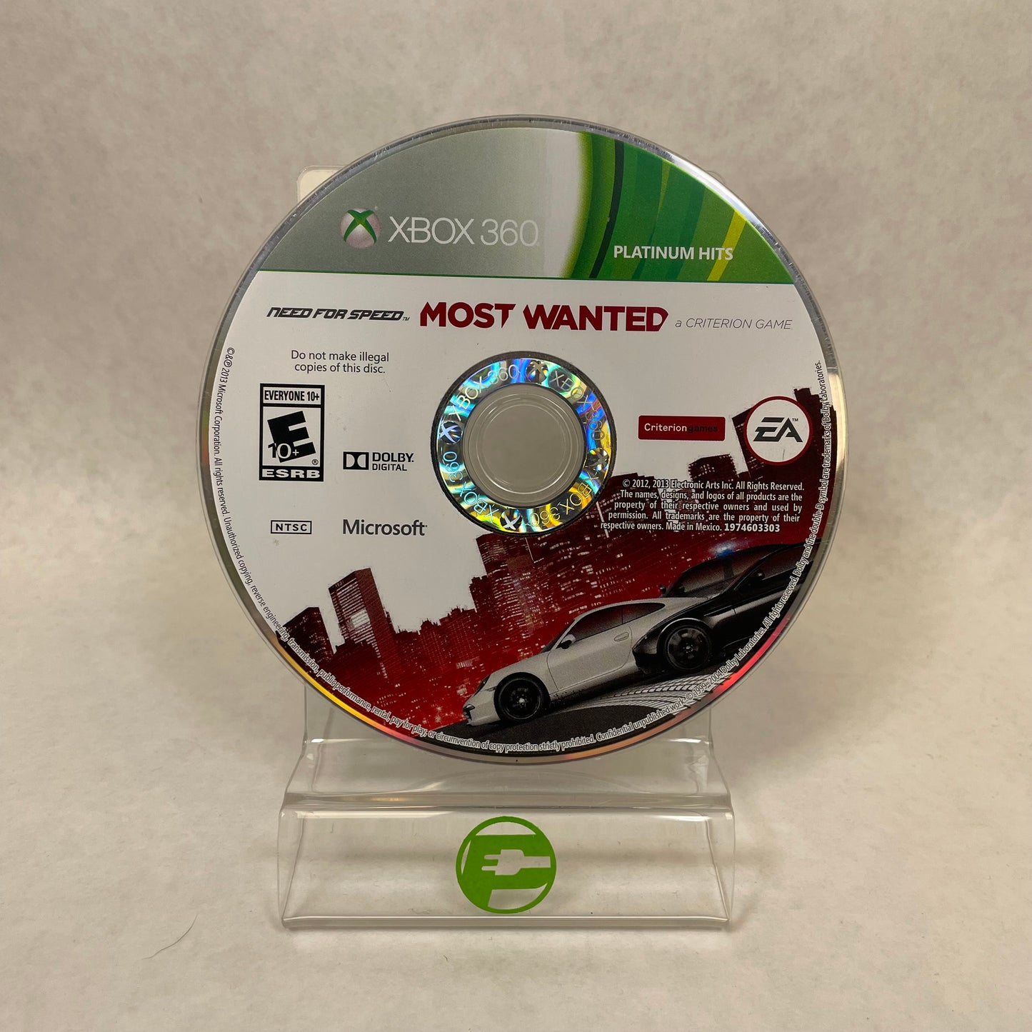 Need For Speed Most Wanted Platinum Hits (Microsoft Xbox 360, 2012)
