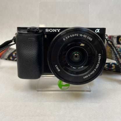 Sony Alpha A6000 24.3MP Digital SLR DSLR Camera ?963 Shutter Count w/ Lens