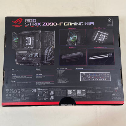 New ASUS Z890-F Intel LGA 1851 ATX Gaming Motherboard