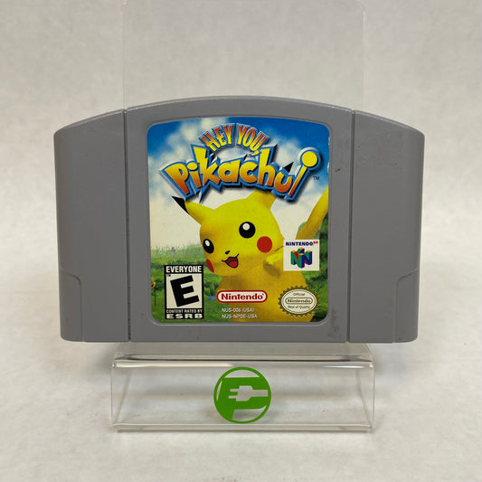 Hey You, Pikachu! (Nintendo 64 N64, 1998)