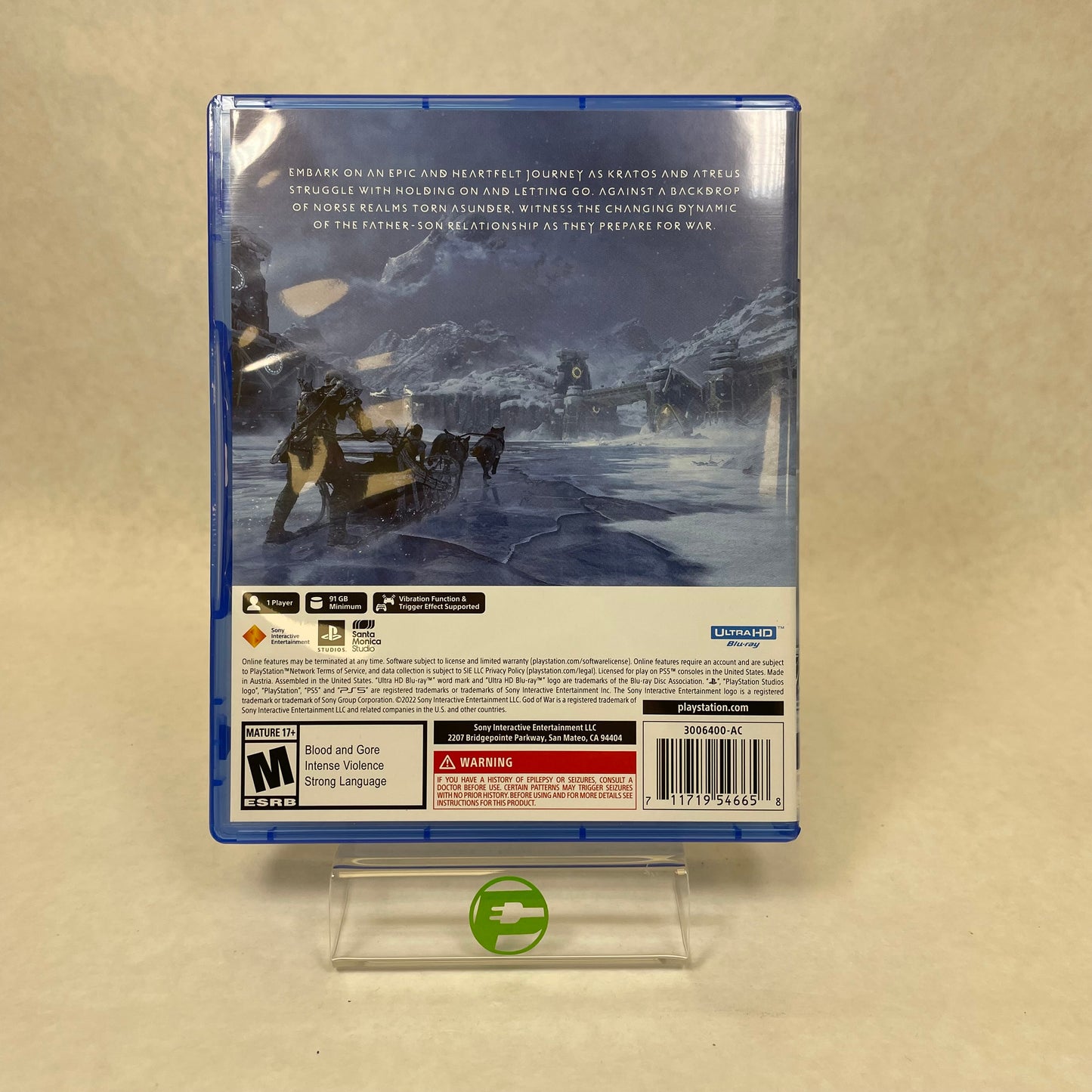 God of War Ragnarok (Sony PlayStation 5 PS5, 2022)