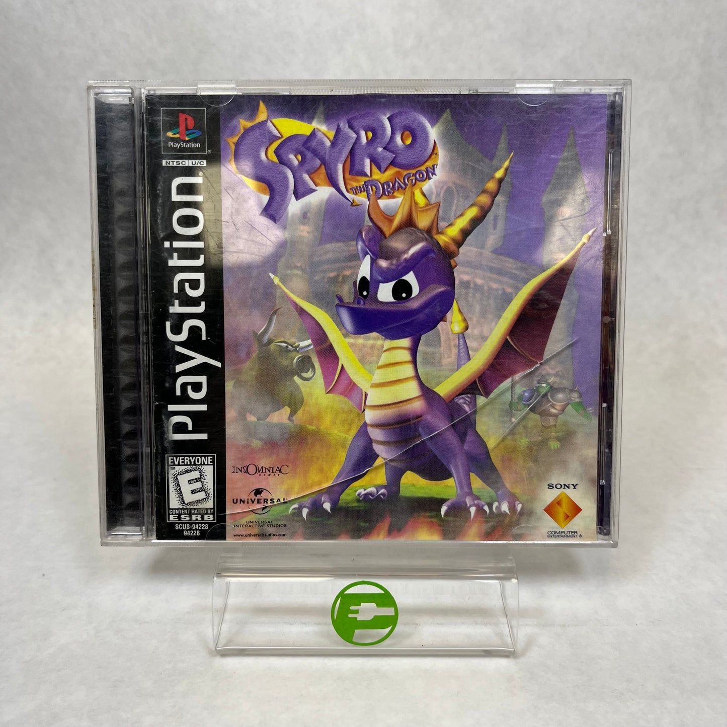 Spyro The Dragon (Sony PlayStation 1 PS1, 1998)