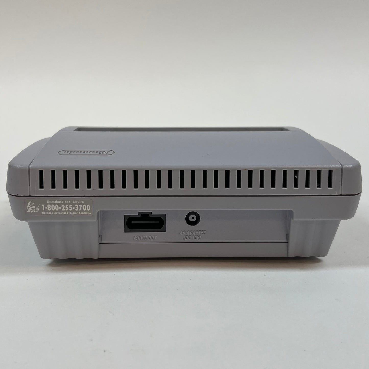 Super Nintendo SNES Junior System Video Game Console SNS-101 Gray