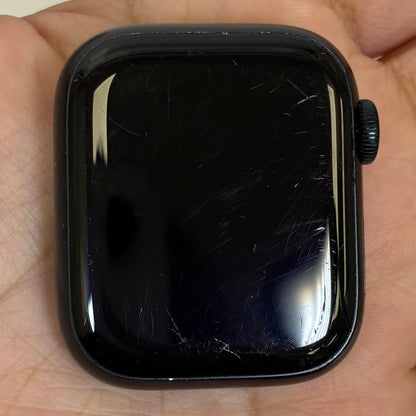 GPS Only Apple Watch Series 9 41MM Midnight Aluminum MR8W3LW/A Face Only
