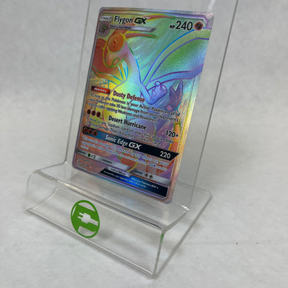Pokémon TCG Cosmic Eclipse Flygon GX 256/236 Holo Textured English