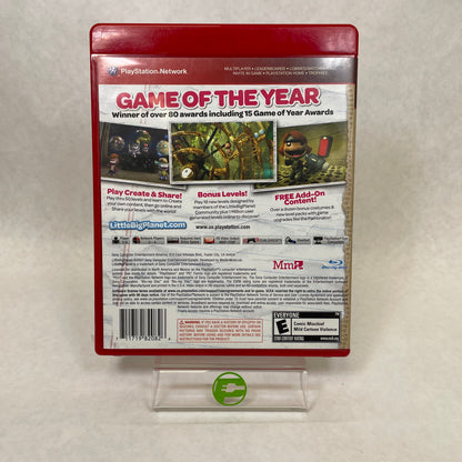 Little Big Planet Game of The Year Edition (Sony PlayStation 3 PS3, 2007)
