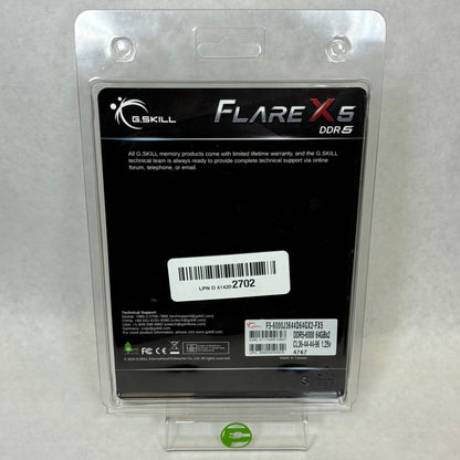 G.Skill Flare X5 128GB (64x2) DDR5 6000MHz F5-6000J3644D64GX2