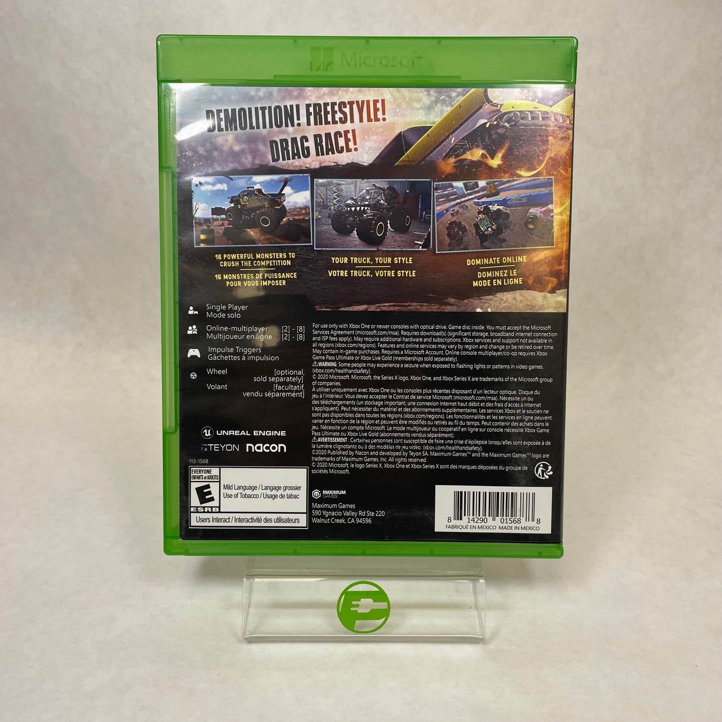 Monster Truck Championship (Microsoft Xbox Series X / Xbox One, 2020)