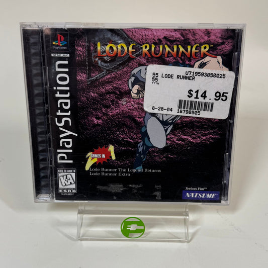 Lode Runner (Sony PlayStation 1 PS1, 1998)