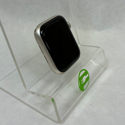 GPS Only Apple Watch SE 3 44MM Starlight Aluminum MEPF4LW/A Face Only