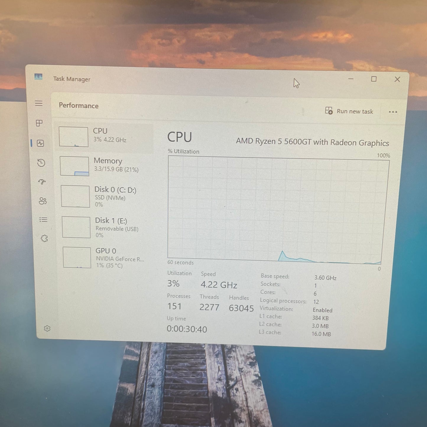 CyberPower PC Ryzen 5 5600GT 3.60GHz 16GB RAM 1TB SSD MSI GeForce RTX  5050