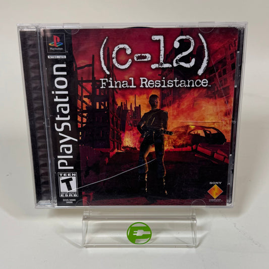 C-12 Final Resistance (Sony PlayStation 1 PS1)