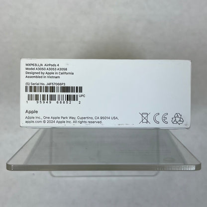 New Apple AirPods 4 Complete A3053 A3050 A3058 MXP63LL/A