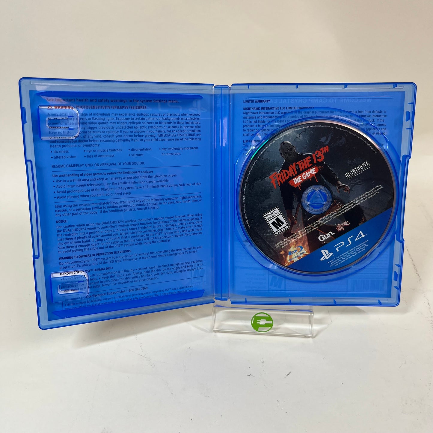 Friday The 13th The Game (Sony PlayStation 4 PS4, 2017)