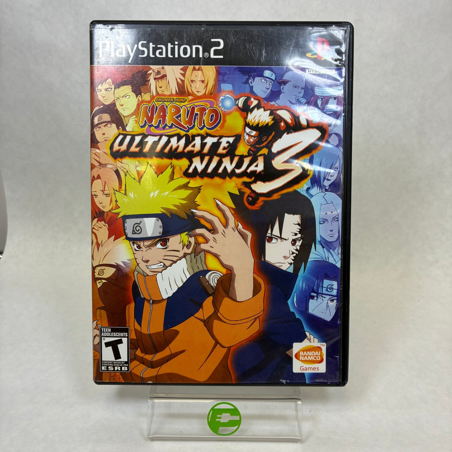 Shonen Jump Naruto Ultimate Ninja 3 (Sony PlayStation 2 PS2, 2005)