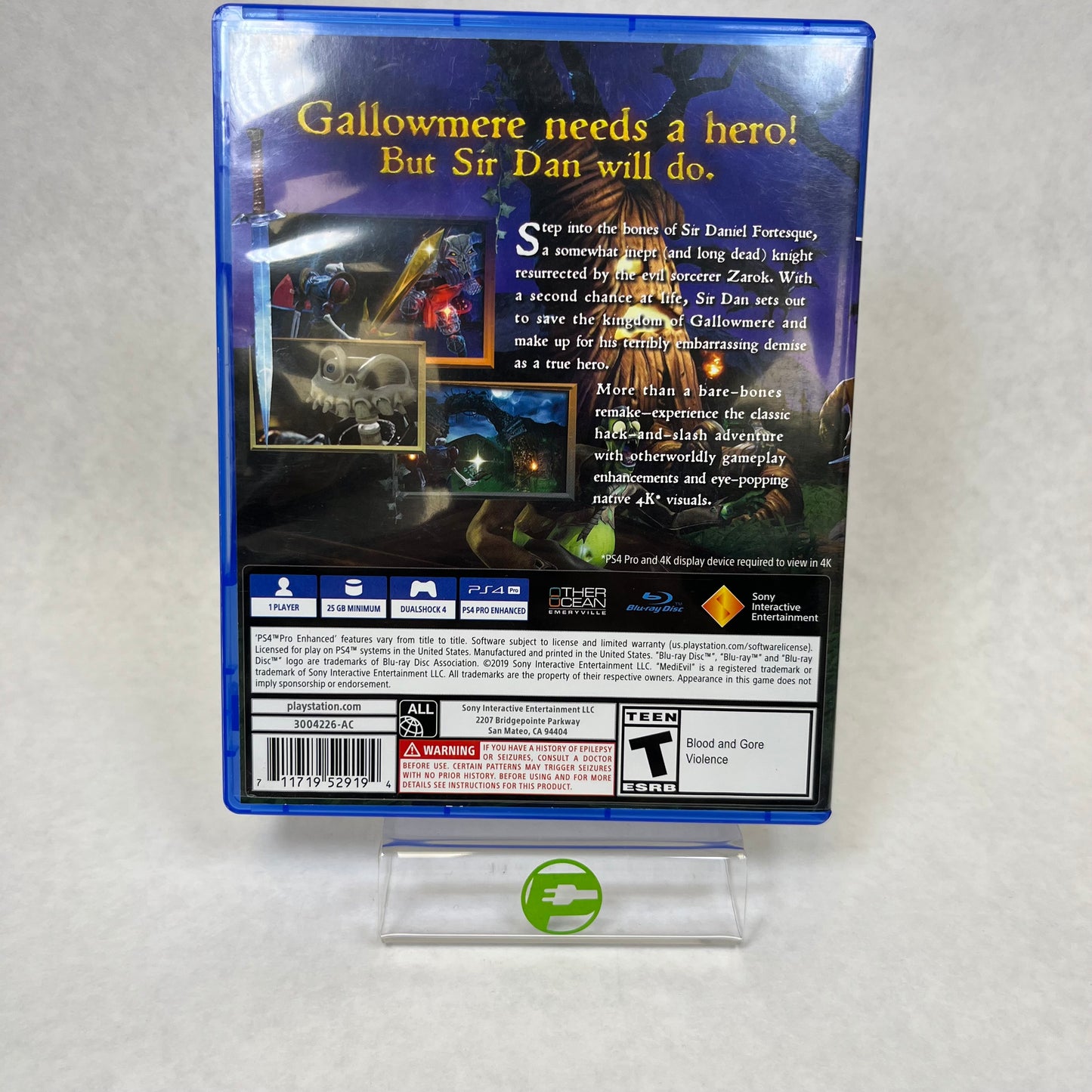 Medievil (Sony PlayStation 4 PS4, 2019)