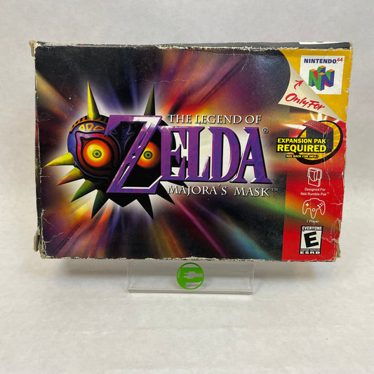 The Legend of Zelda Majora's Mask (Nintendo 64 N64, 2000) w/ Box