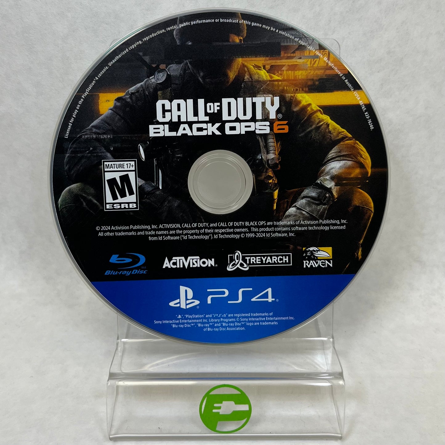 Call Of Duty: Black Ops 6 (Sony PlayStation 4 PS4, 2024) Disc Only