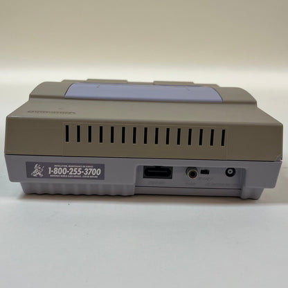 Super Nintendo Entertainment System SNES Video Game Console SNS-001 Grey