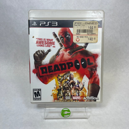 Deadpool (Sony PlayStation 3 PS3, 2013)