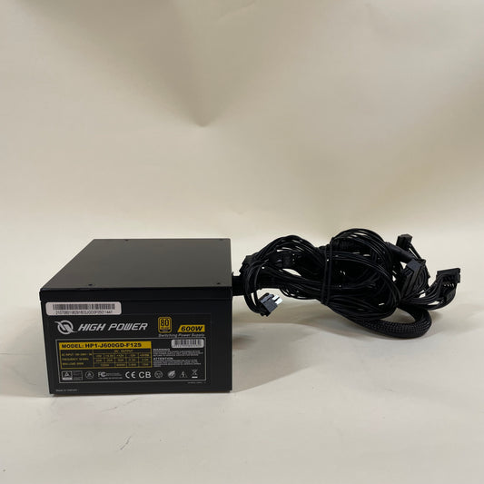 High Power 600W 80 Plus Gold HP1-J600GD-F12S Non Modular Switching Power Supply
