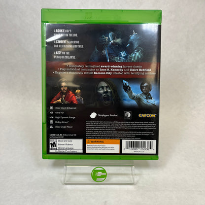 Resident Evil 2 (Xbox One, 2019)