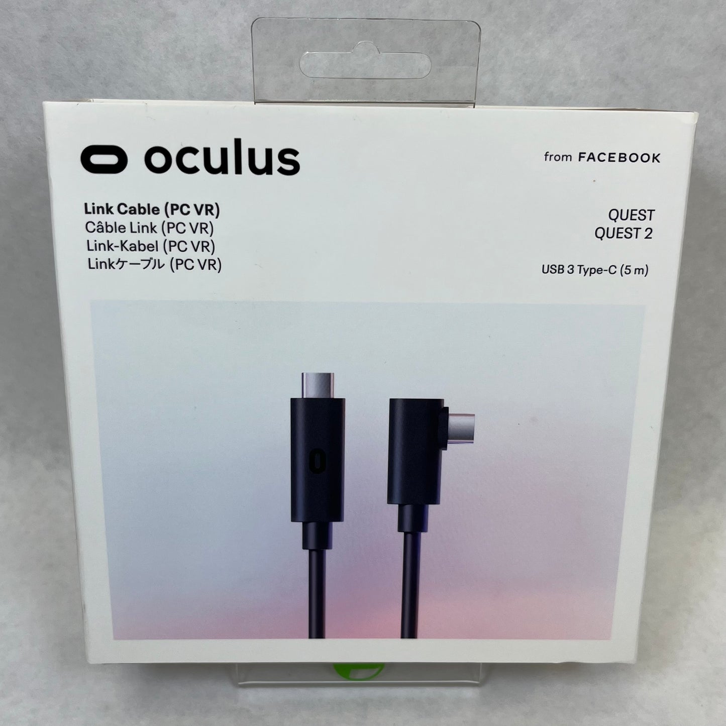 New Oculus Link Cable Virtual Reality Headset Cable 345-00943-03